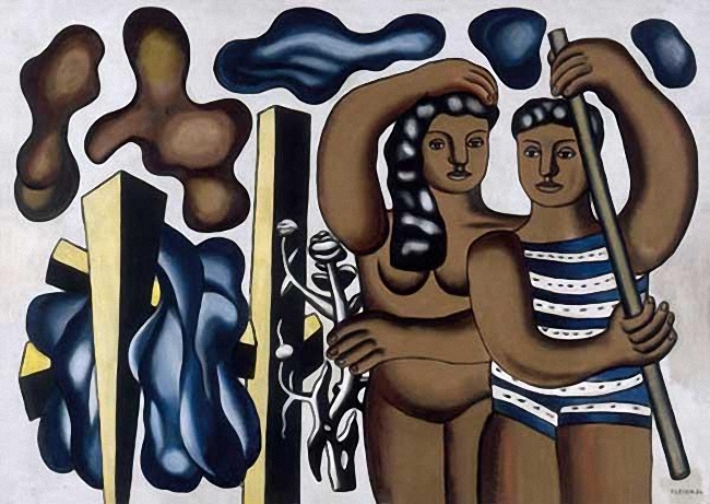 Adam And Eve by Fernand Leger, 1934